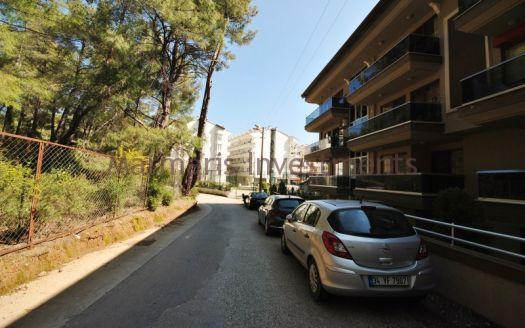 Pine forest view apartment in a tranquil region for sale in Siteler, Marmaris