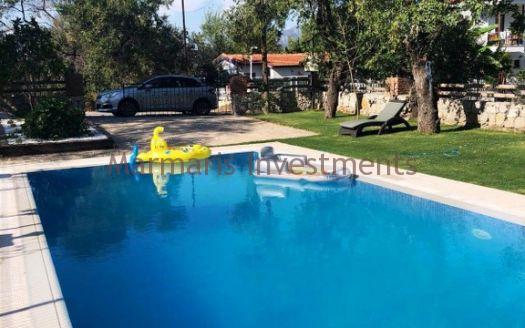 Gorgeous Sea View Villa for sale in Selimiye with private swimming pool