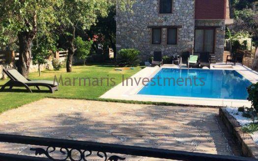 Gorgeous Sea View Villa for sale in Selimiye with private swimming pool